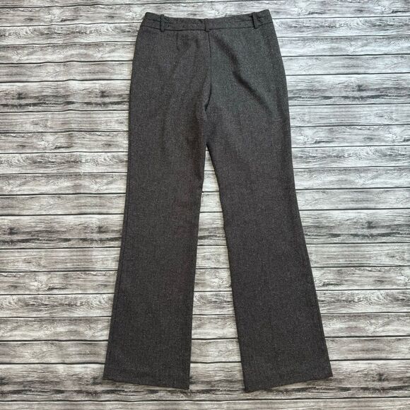 Worthington Womens Straight Leg Creased Dress Pants Slacks Trousers Brown Marl 6 - Picture 3 of 12